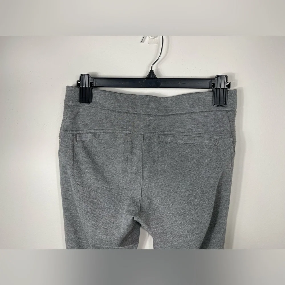 Athleta Ponte Moto 2.0 Skinny Ankle Mid Rise Grey Pants Women's Size 2 - Picture 6 of 16
